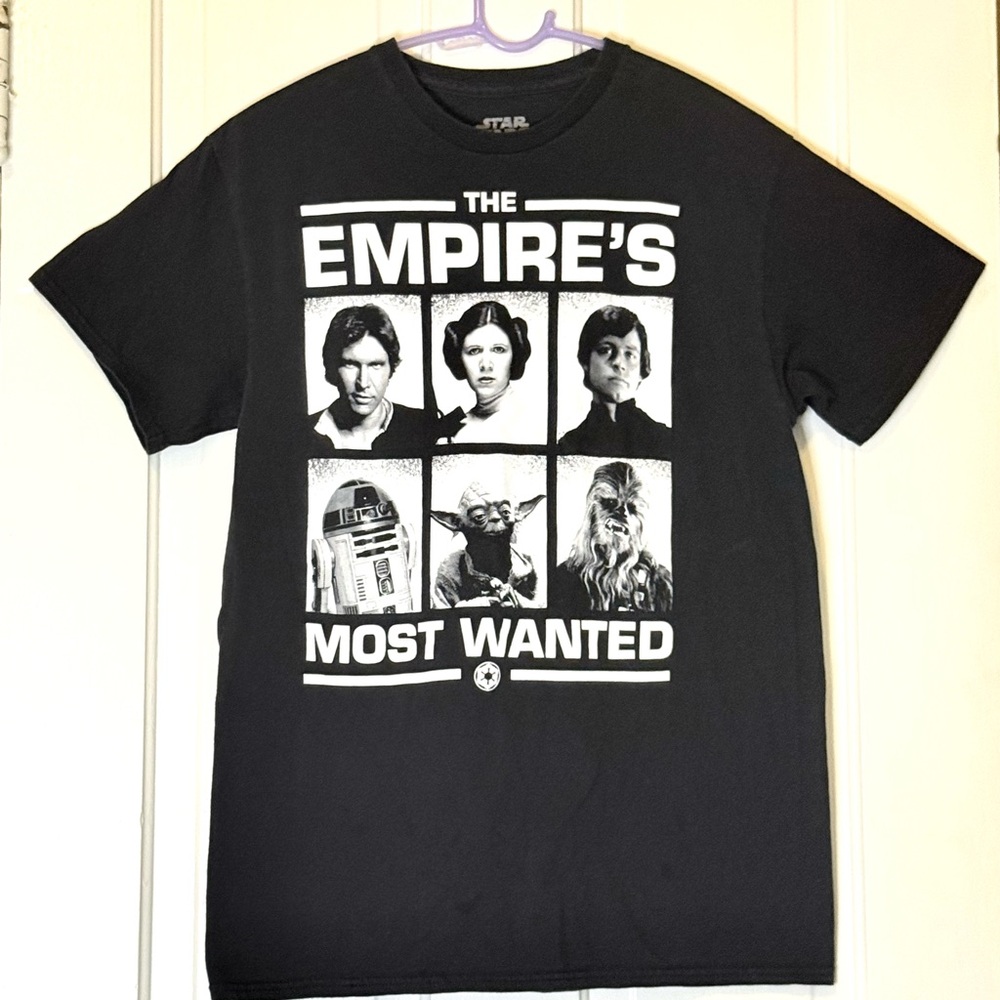 Star Wars Black 'The Empire's Most Wanted' Tee